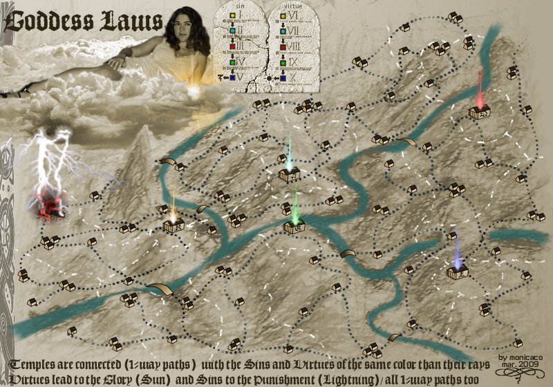 the map